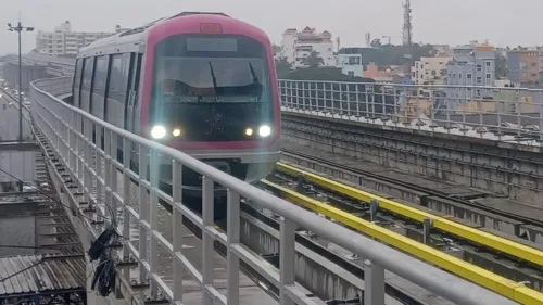 Bangalore Metro Rail Corporation Limited conducts the much-awaited first trial run