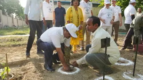 Environment Week programme started at the Jhalwa campus of IIIT-A