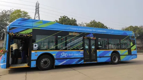 Delhi government will launch the next batch of electric buses in a few weeks