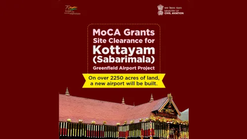 MoCA has granted site clearance for the new ‘Greenfield Airport’ project in Kerala's Kottayam district 