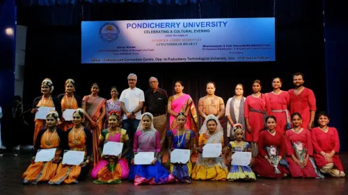  Pondicherry University hosted ‘Atmanirbhar Bharat’ as part of the Azadi Ka Amrit Mahotsav celebrations