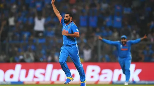 Mohammed Shami breaks multiple records in the World Cup semis against New Zealand