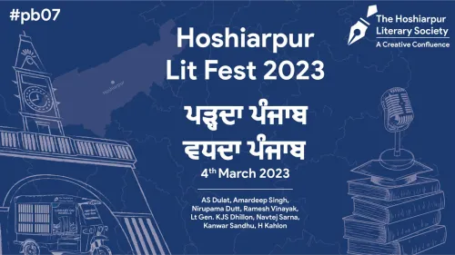 3rd edition of Hoshiarpur Literature Festival in Punjab on March 4