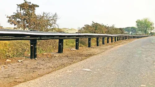 World’s first 200-metre-long bamboo crash barrier installed on highway in Maharashtra