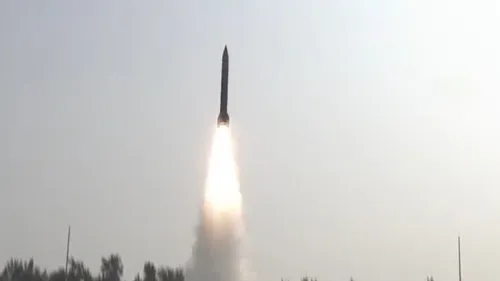 India successfully test-fired its surface-to-surface short-range ballistic missile 'Pralay' from the Abdul Kalam Island 