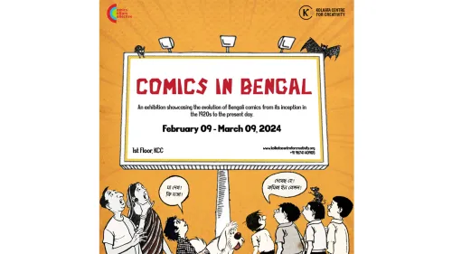 Kolkata is set to host a month-long exhibition - Comics in Bengal which began on Friday and held until March 9