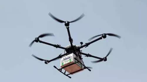 Blue Dart partnered with drone delivery startup Skye Air to deliver packages using drones significantly reduce delivery 