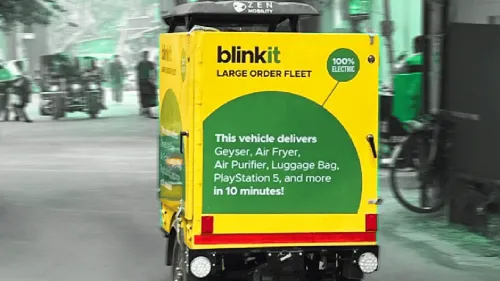 Blinkit has reportedly initiated a pilot program to test a large-order fleet within the Delhi NCR region