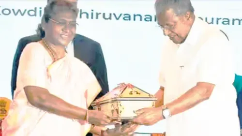 President Droupadi Murmu lauded the progress made by Kerala in empowerment of women